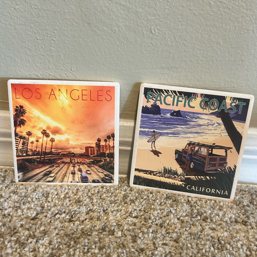 Vintage California Coaster Set